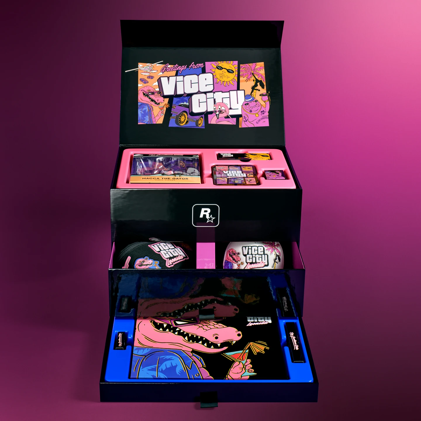 GTA 6 collector's box: what the Vice City Collection contains · official image · © Rockstar Games